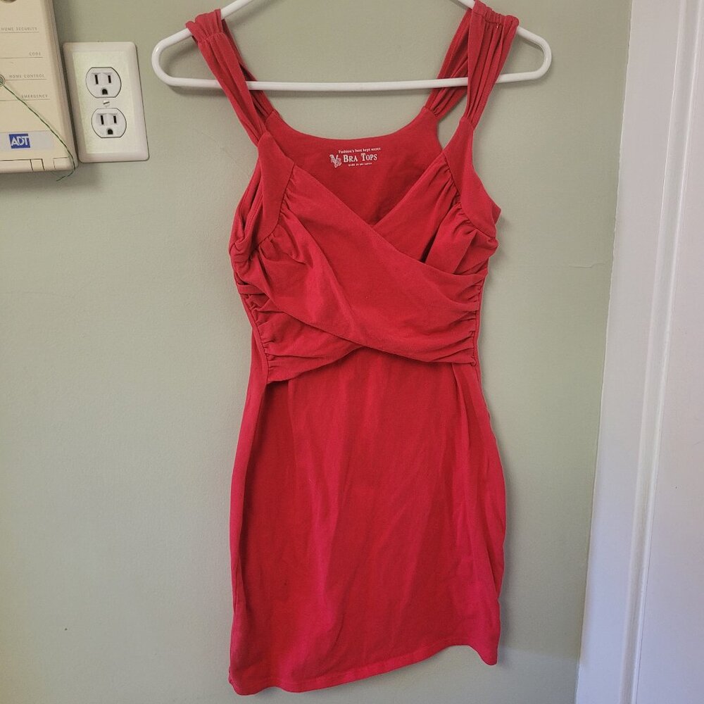 Victoria's Secret Red Mini Dress with Flattering Fit